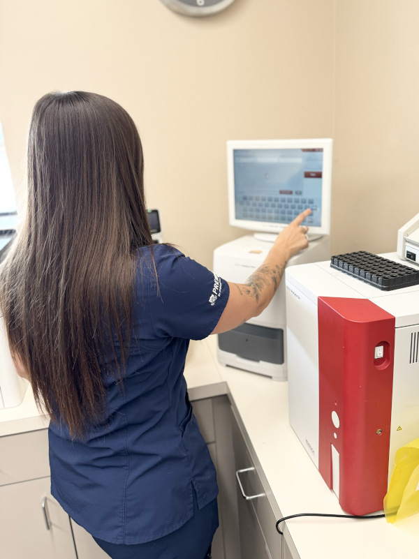 Pet Diagnostics being analyzed